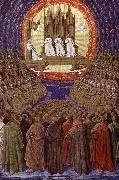 Jean Fouquet The Enthronement of the Virgin France oil painting artist